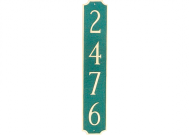 Princeton Vertical Address Plaques