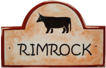 Southwestern Longhorn Address Plaques