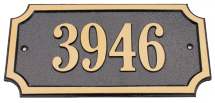 Chamford Addess Plaques (Brass)