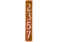 Madison Vertical Address Plaques