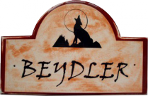 Coyote Address and House Number Plaques