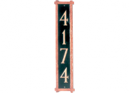 Mission Vertical Address Plaques