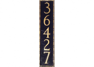 Lincoln Vertical Address Plaques